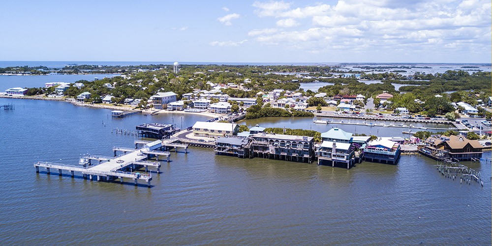 Another overview photo of Cedar Key